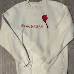 🚩❤️ “Red Flag Collector” Kelly Clarkson Tour Crewneck – Size L ❤️🚩